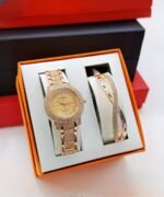 Girls Diamonds Stone Jewelry Watch - Image 3
