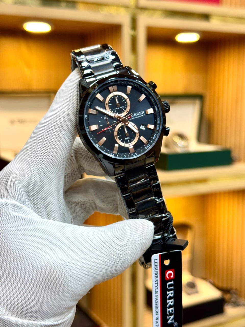 WhatsApp Image 2025-05-24 at 3.37.02 AM CURREN Original Quartz Chronograph - Image 1