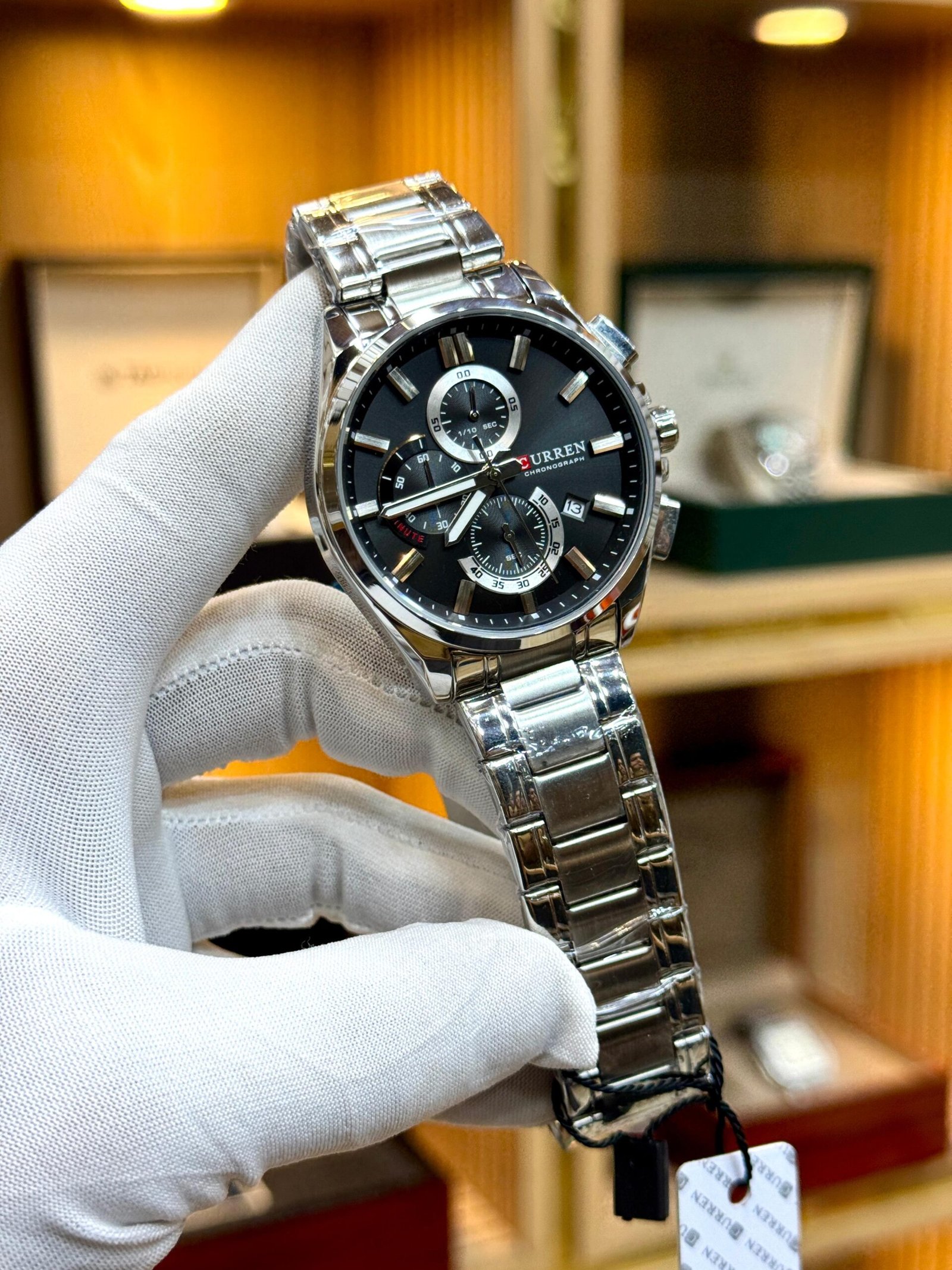 CURREN Quartz Chronograph Watch – Original Men’s Wristwatch CURREN Original Quartz Chronograph Watch with premium stylish design