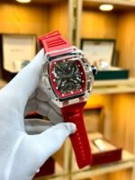 Tubular quartz movement watch with premium design